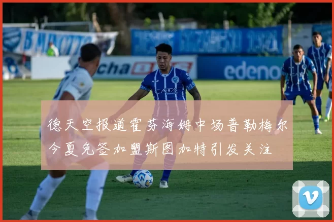 德天空报道霍芬海姆中场普勒梅尔今夏免签加盟斯图加特引发关注